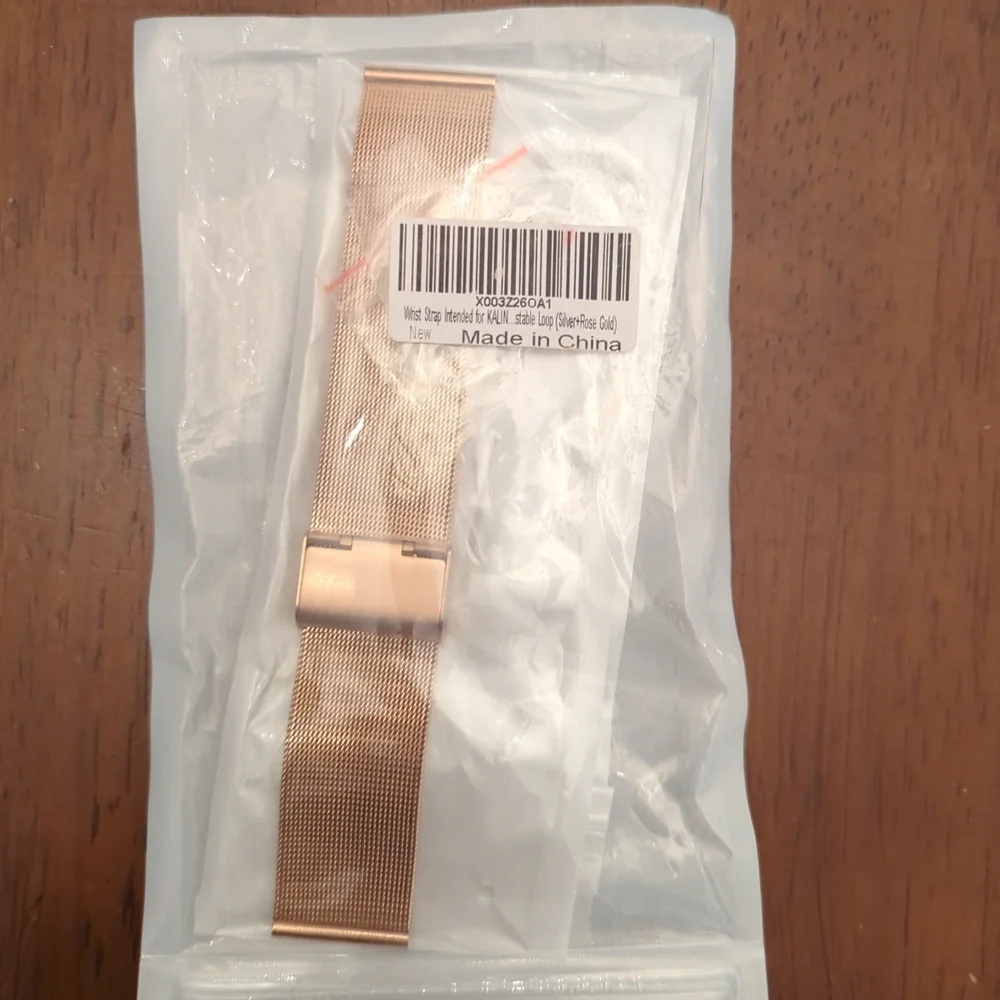 Smart Watch Bands Silver And Rose Gold 38 Mm Fits Most Fitbits Apple Watches